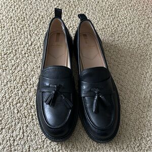 Sam Edelman Black Tassel Loafers